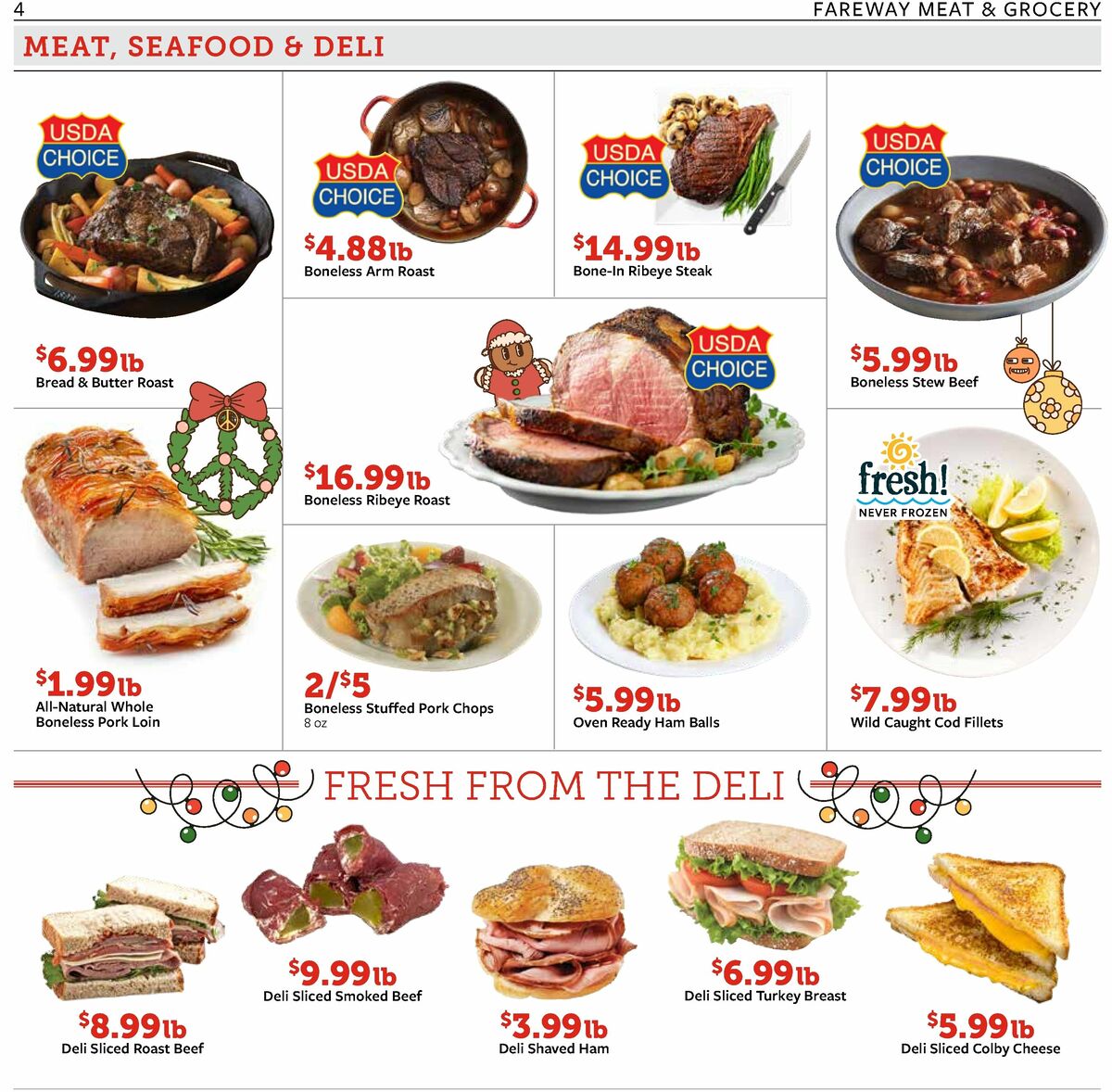 Fareway Weekly Ad from December 18