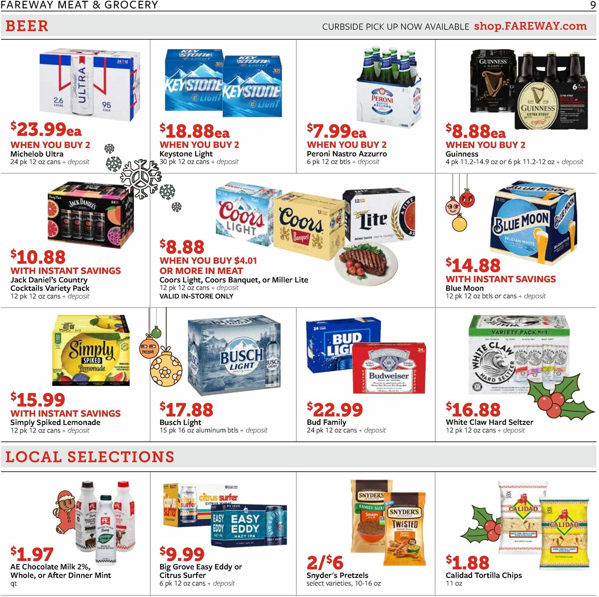 Fareway Weekly Ad from December 18