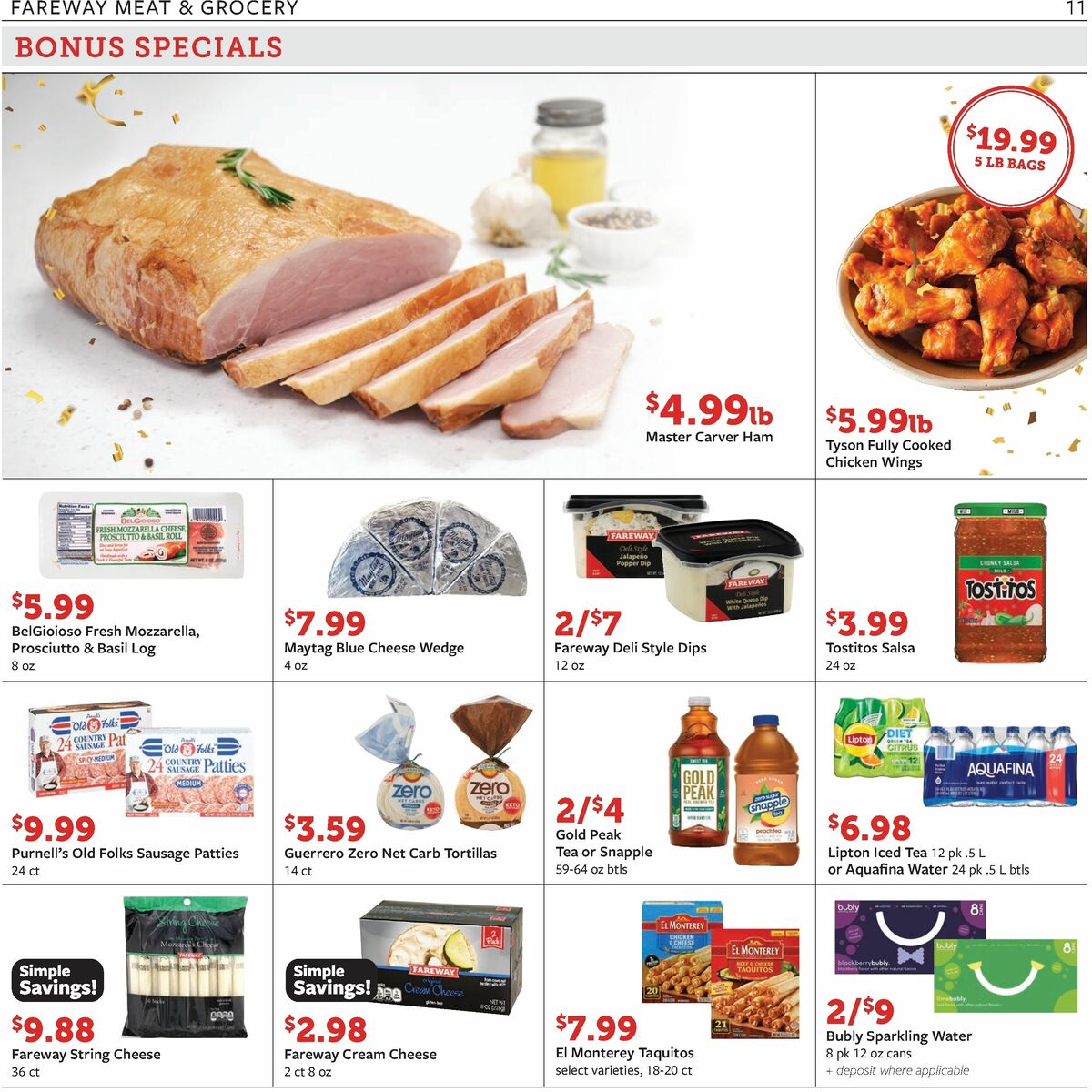 Fareway Weekly Ad from December 26