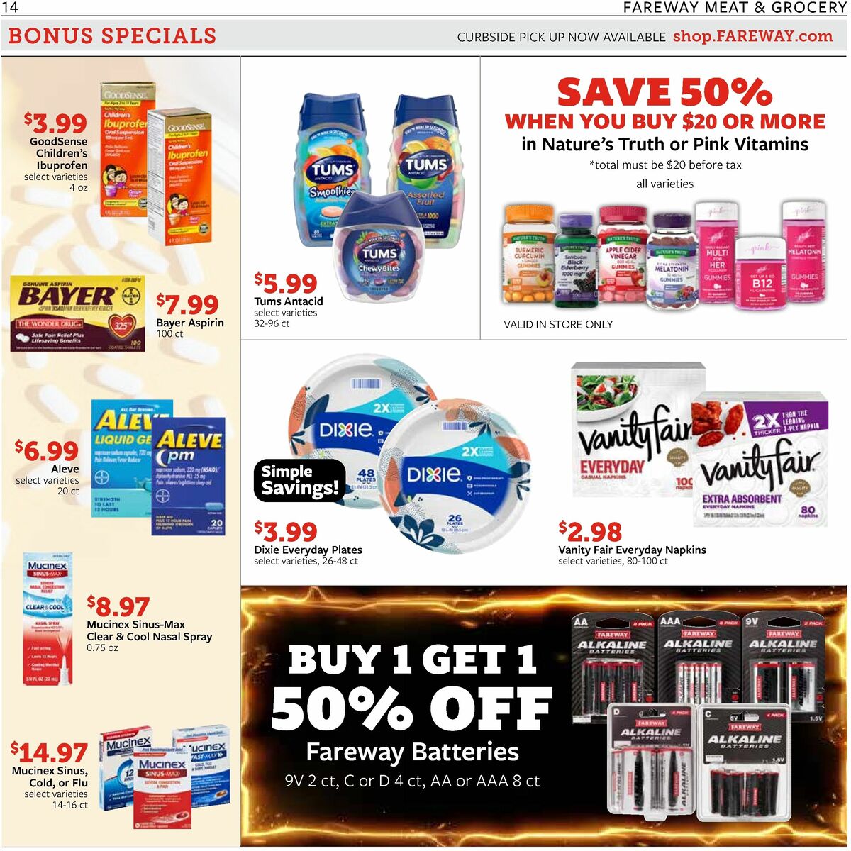 Fareway Weekly Ad from January 15