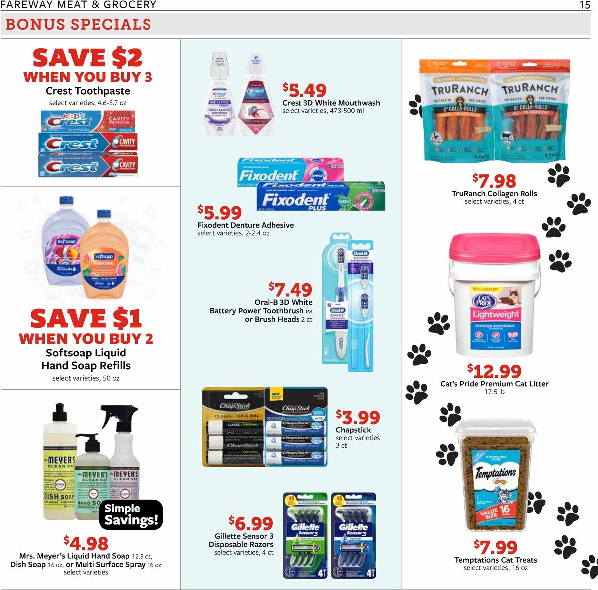 Fareway Weekly Ad from January 15