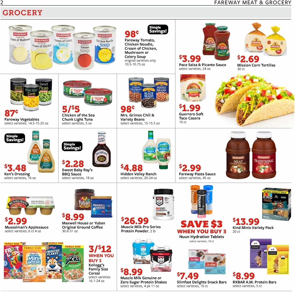 Fareway Weekly Ad from January 15