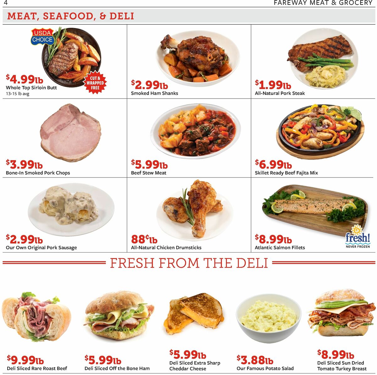 Fareway Weekly Ad from January 22