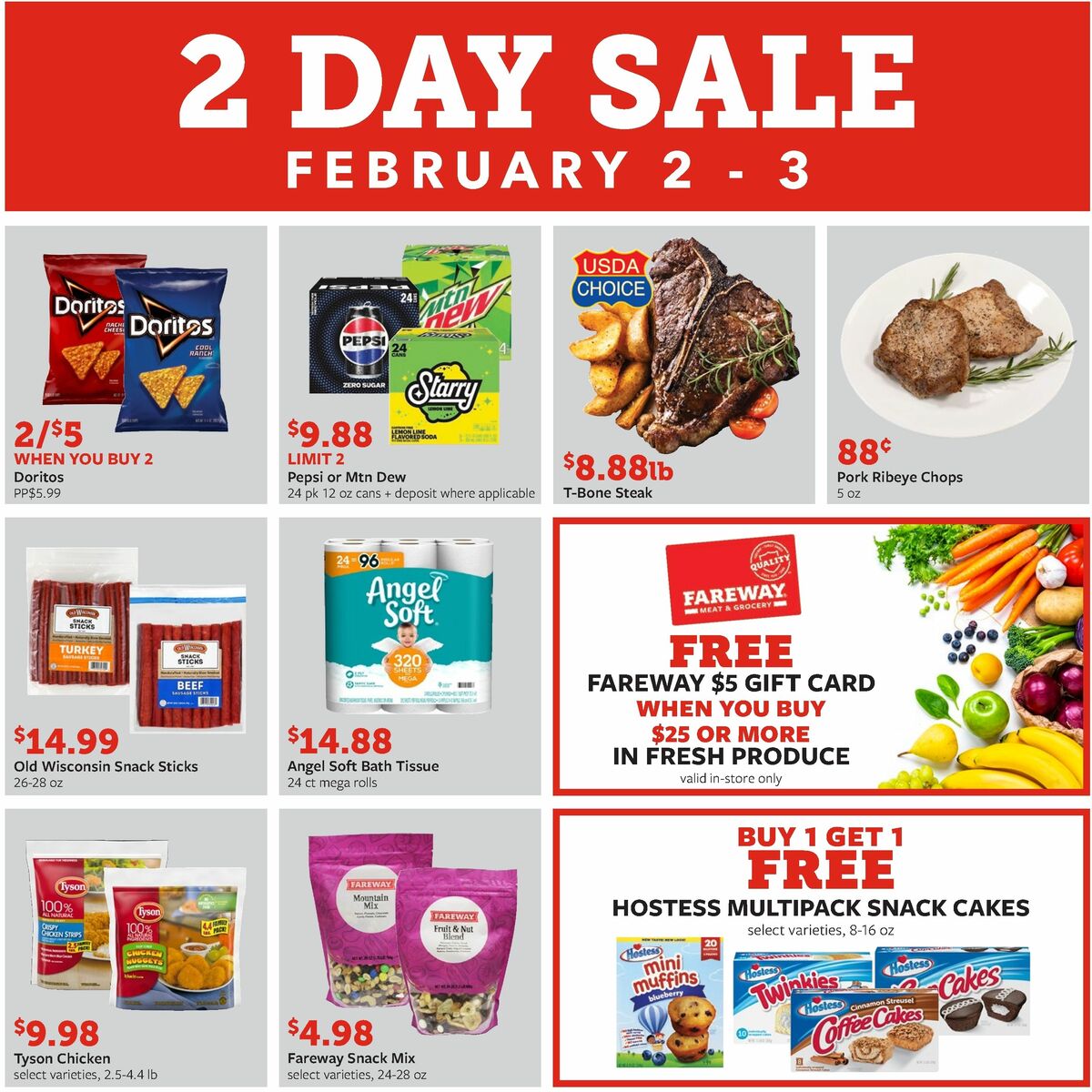 Fareway Weekly Ad from January 29