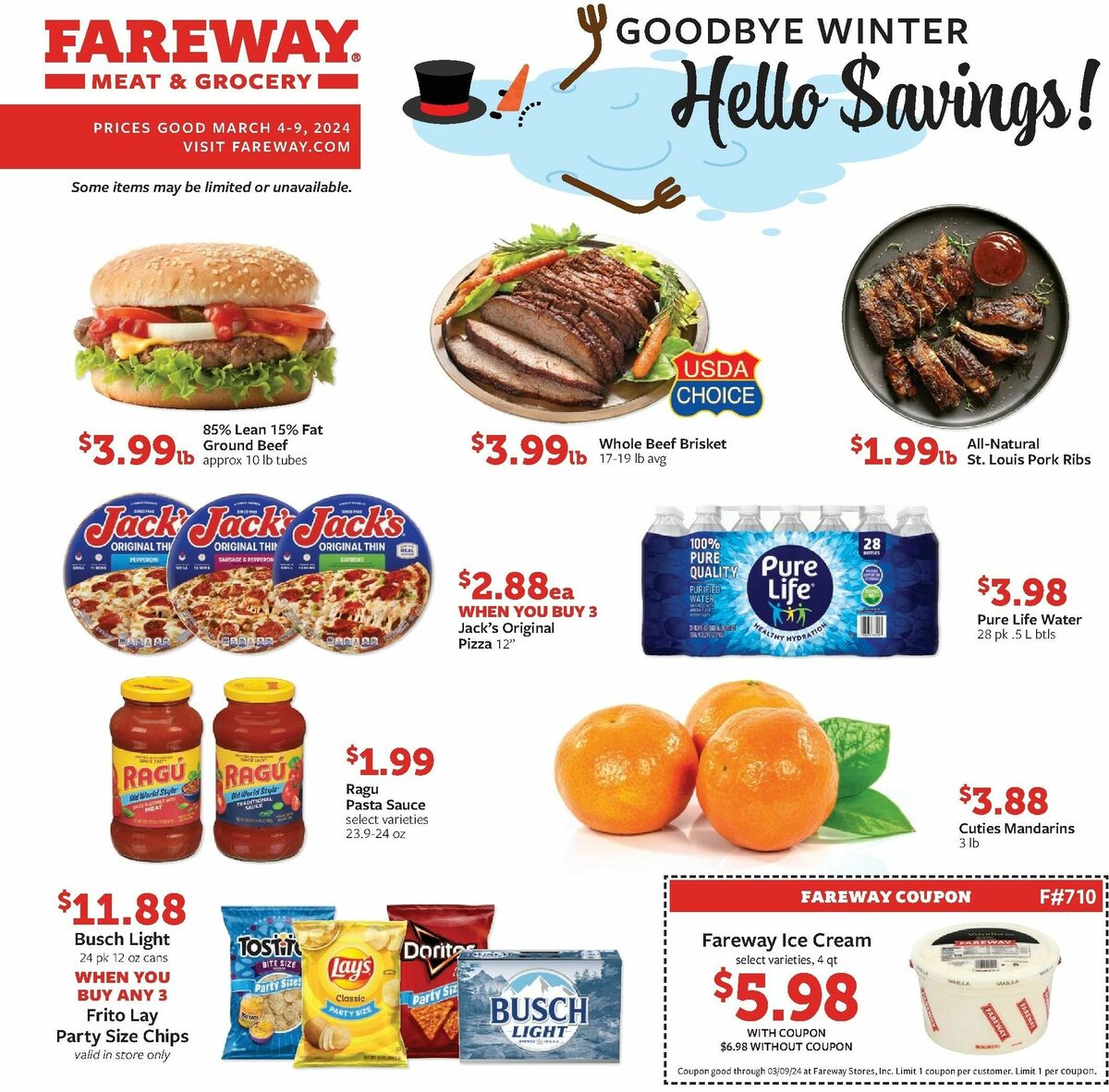 Fareway Weekly Ad from March 4