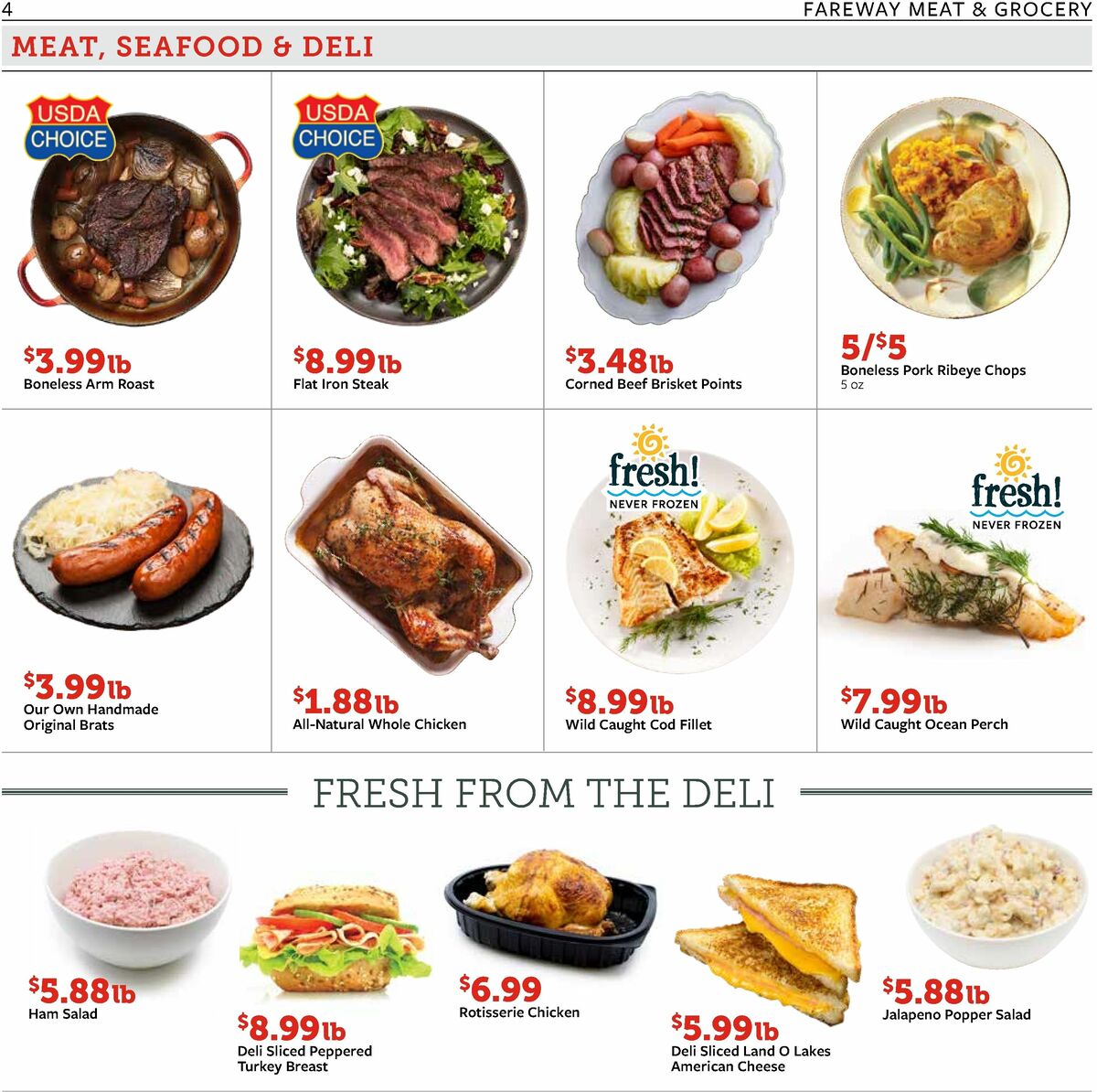 Fareway Weekly Ad from March 11