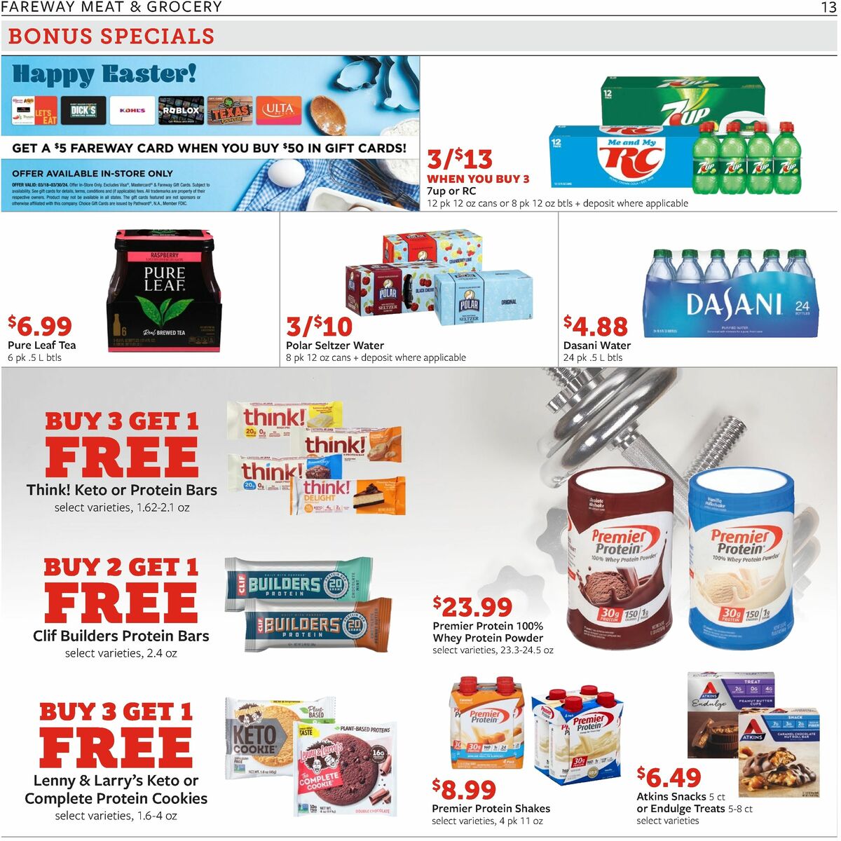 Fareway Weekly Ad from March 25