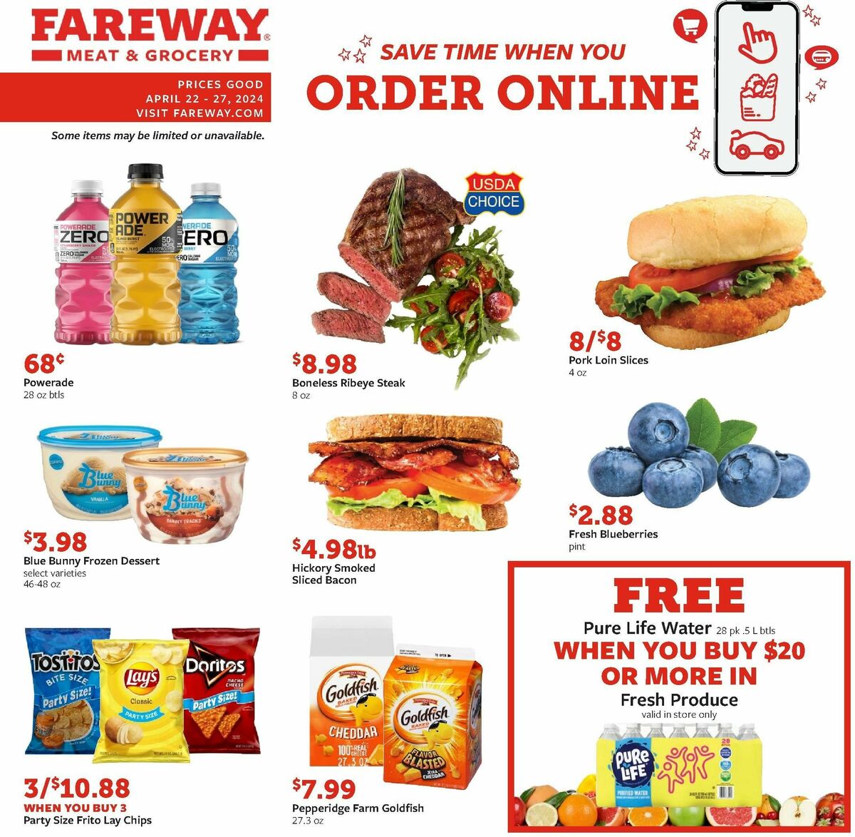 Fareway Weekly Ad from April 22