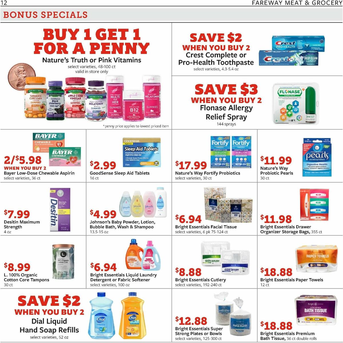 Fareway Weekly Ad from April 22