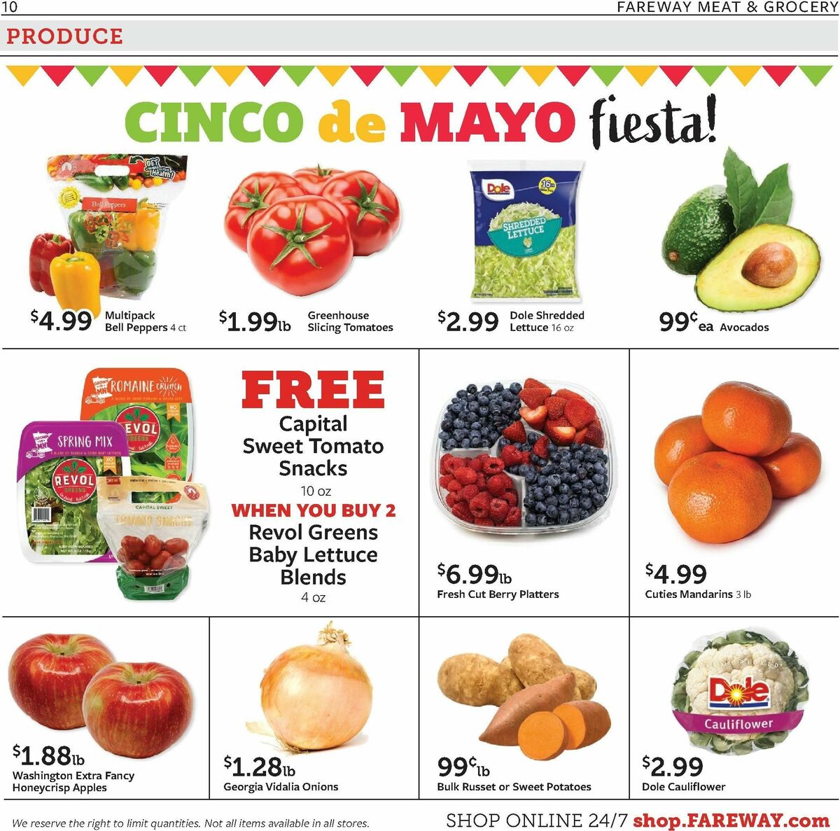 Fareway Weekly Ad from April 29