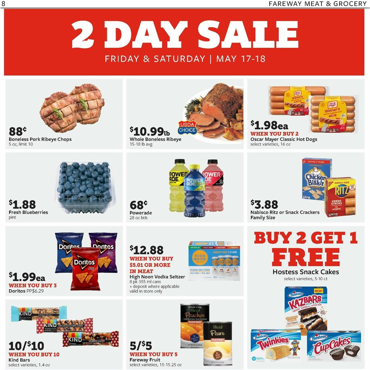 Fareway Weekly Ad from May 13