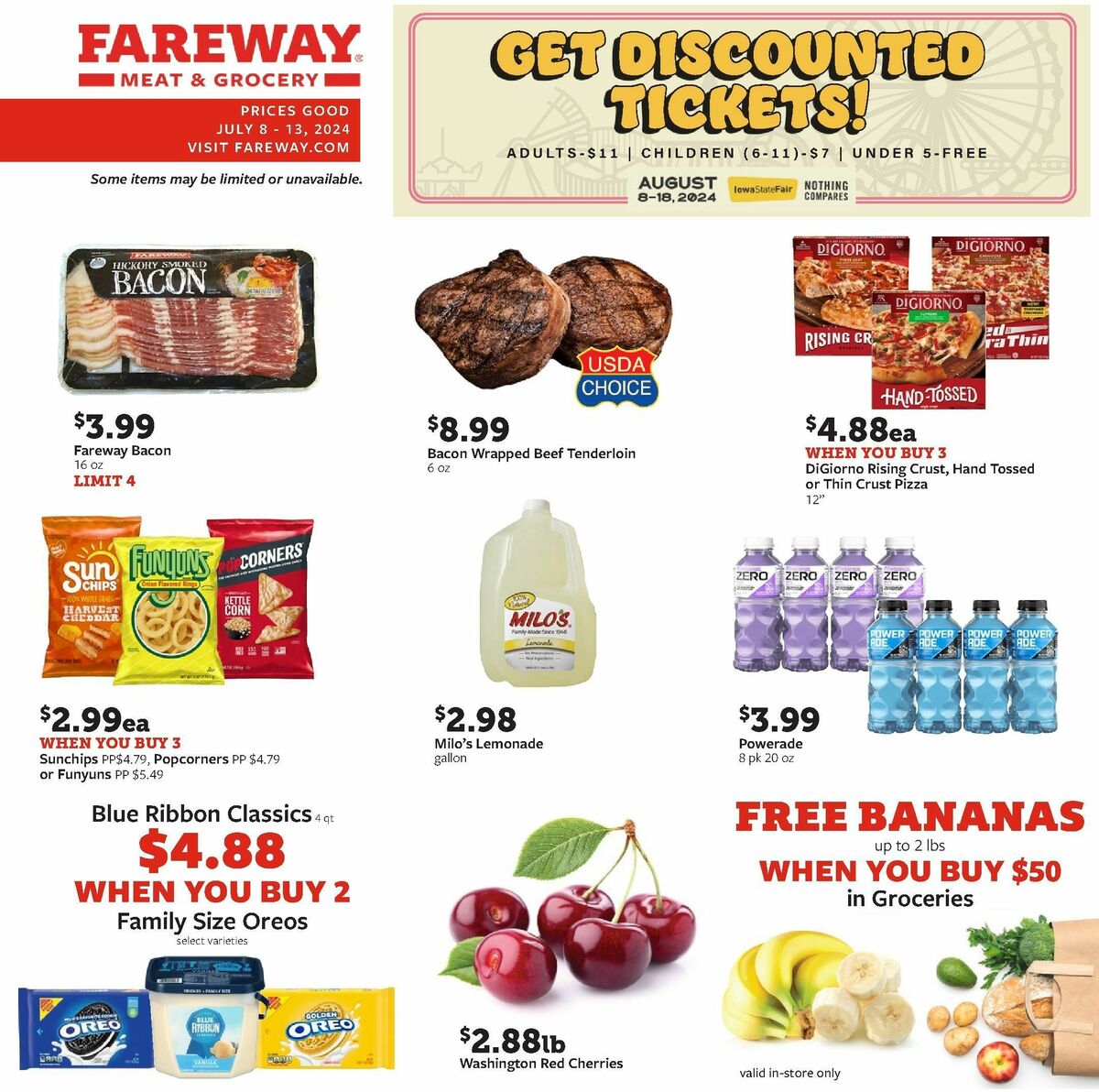 Fareway Weekly Ad from July 8