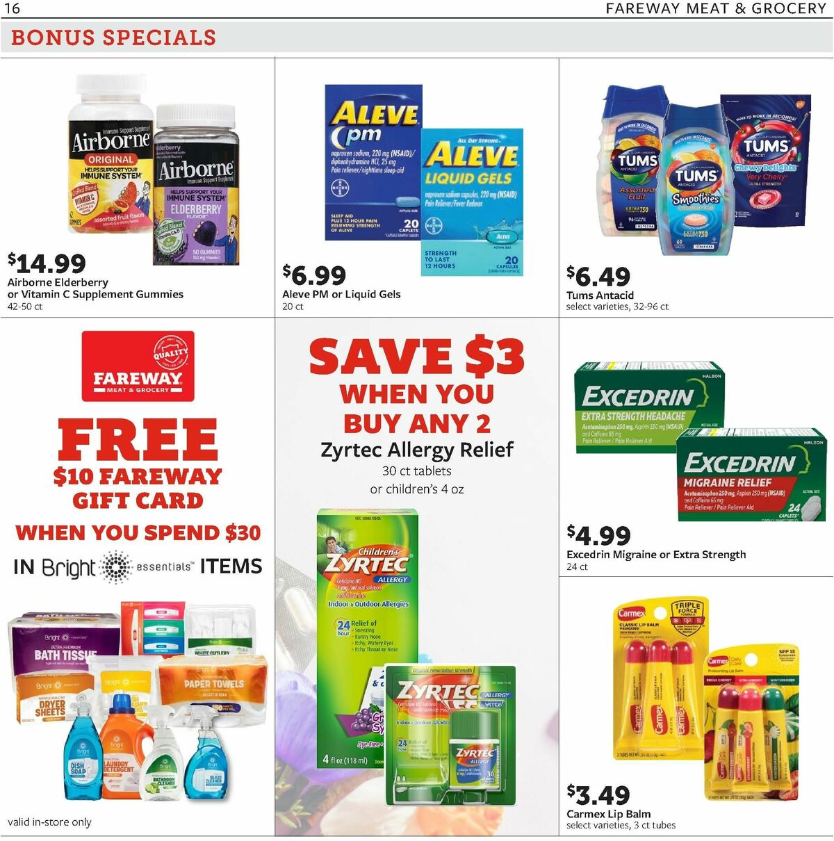 Fareway Weekly Ad from July 8