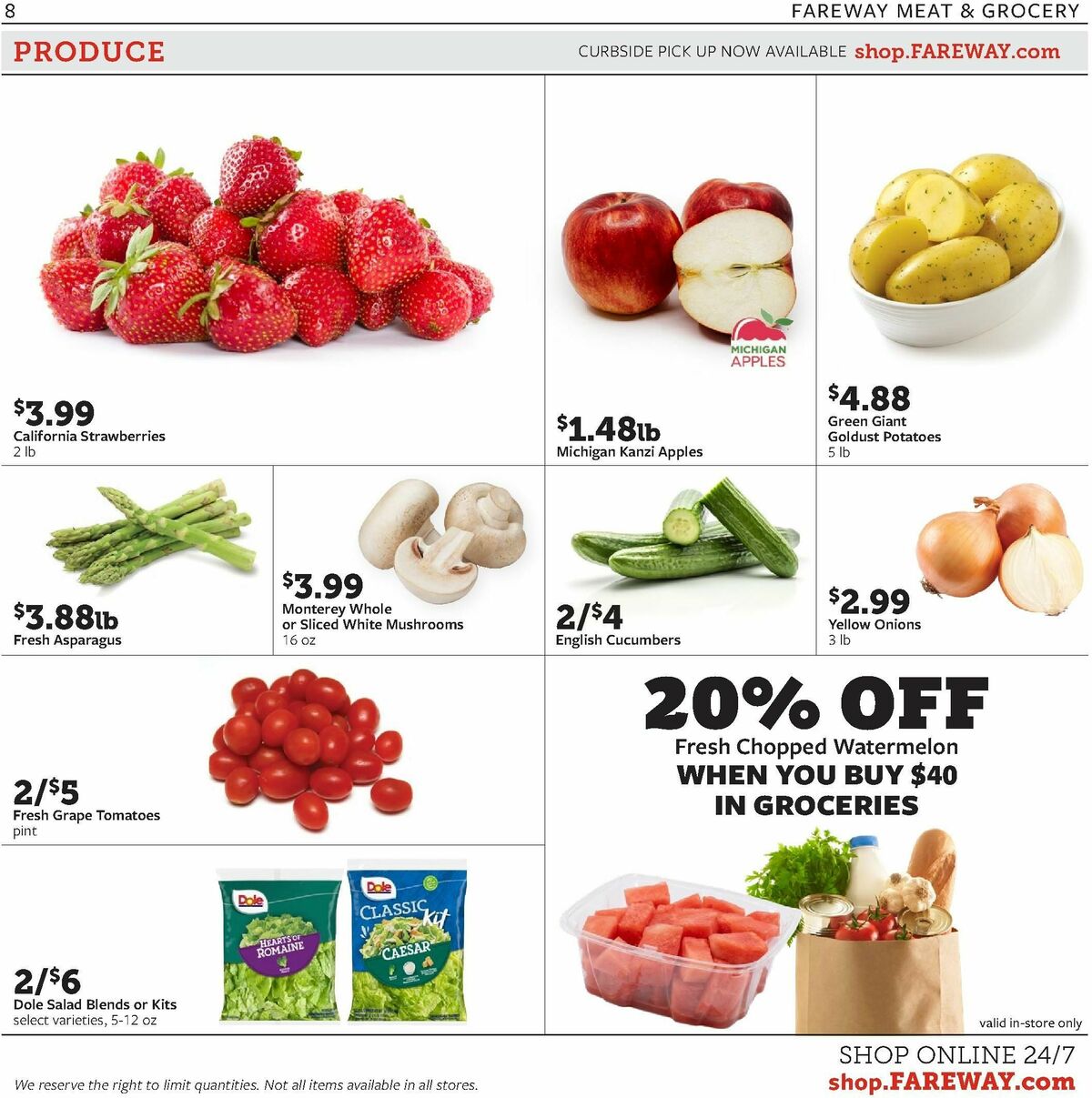 Fareway Weekly Ad from July 8