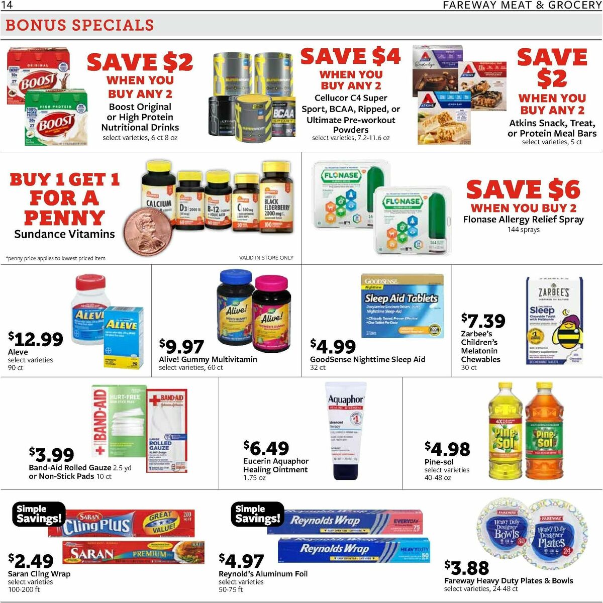 Fareway Weekly Ad from July 22