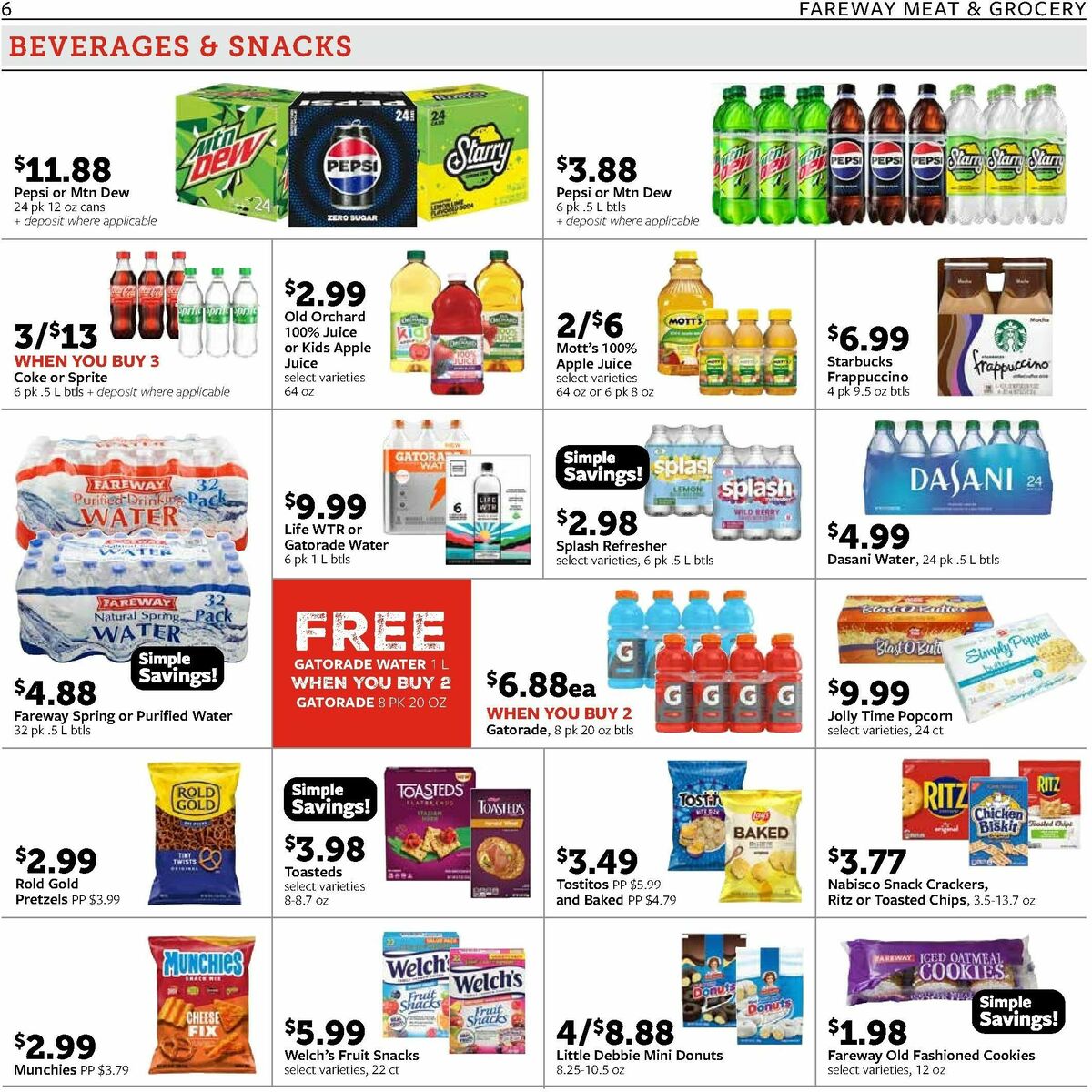 Fareway Weekly Ad from July 22