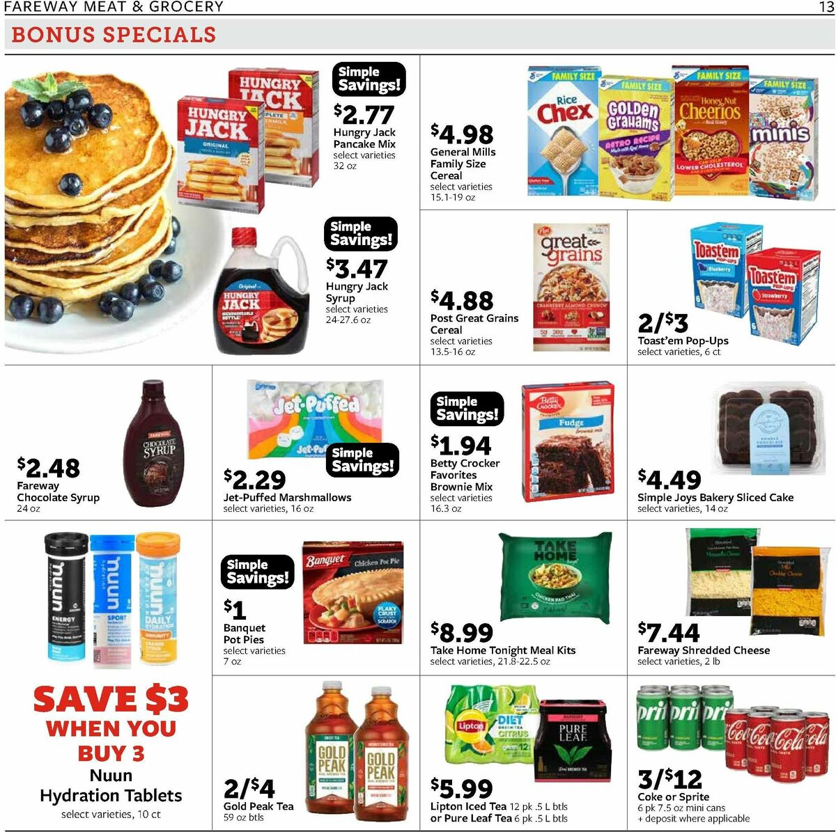 Fareway Weekly Ad from July 22