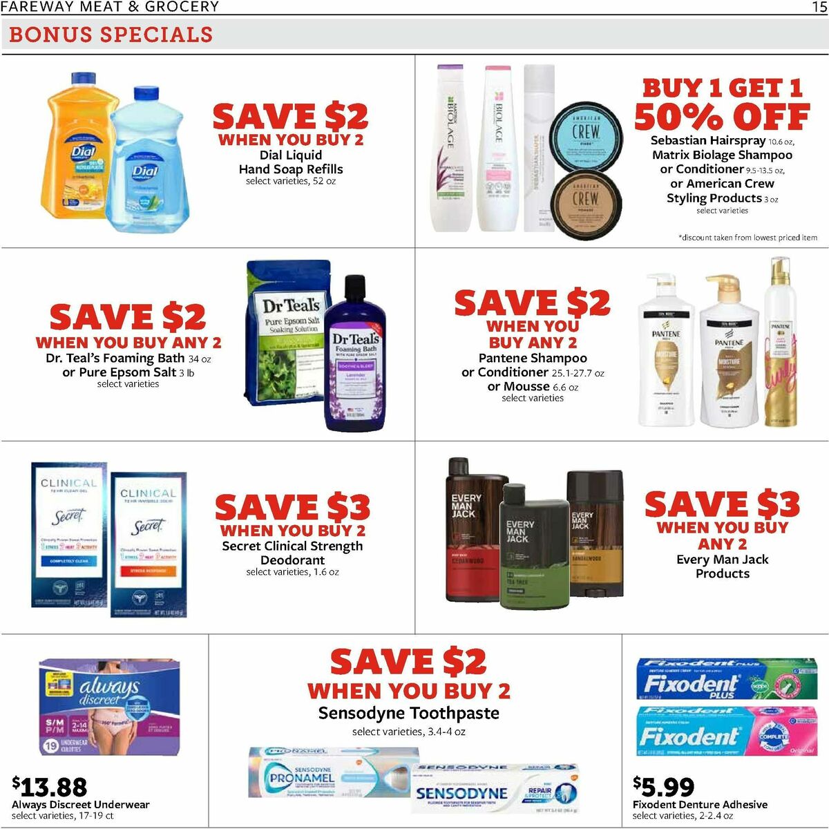 Fareway Weekly Ad from July 22