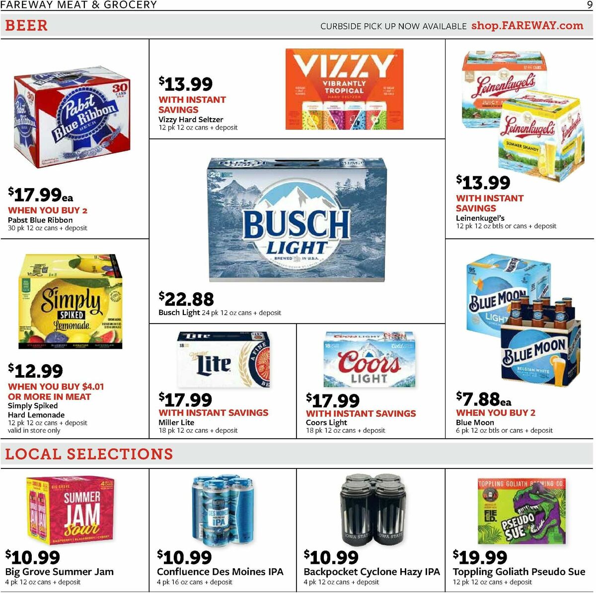 Fareway Weekly Ad from July 29