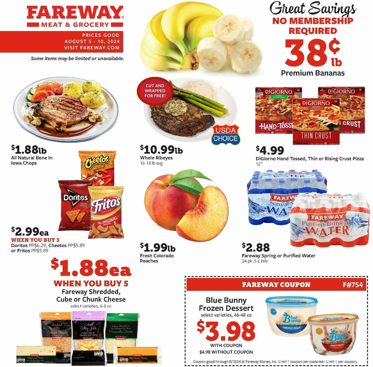 Fareway Weekly Ad from August 5