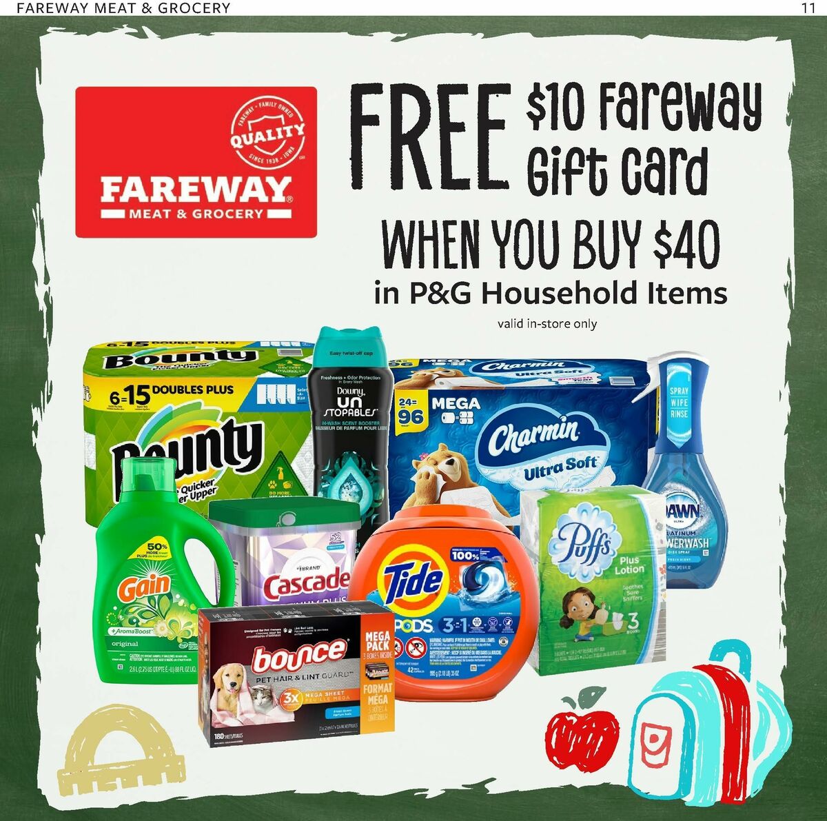 Fareway Weekly Ad from August 5