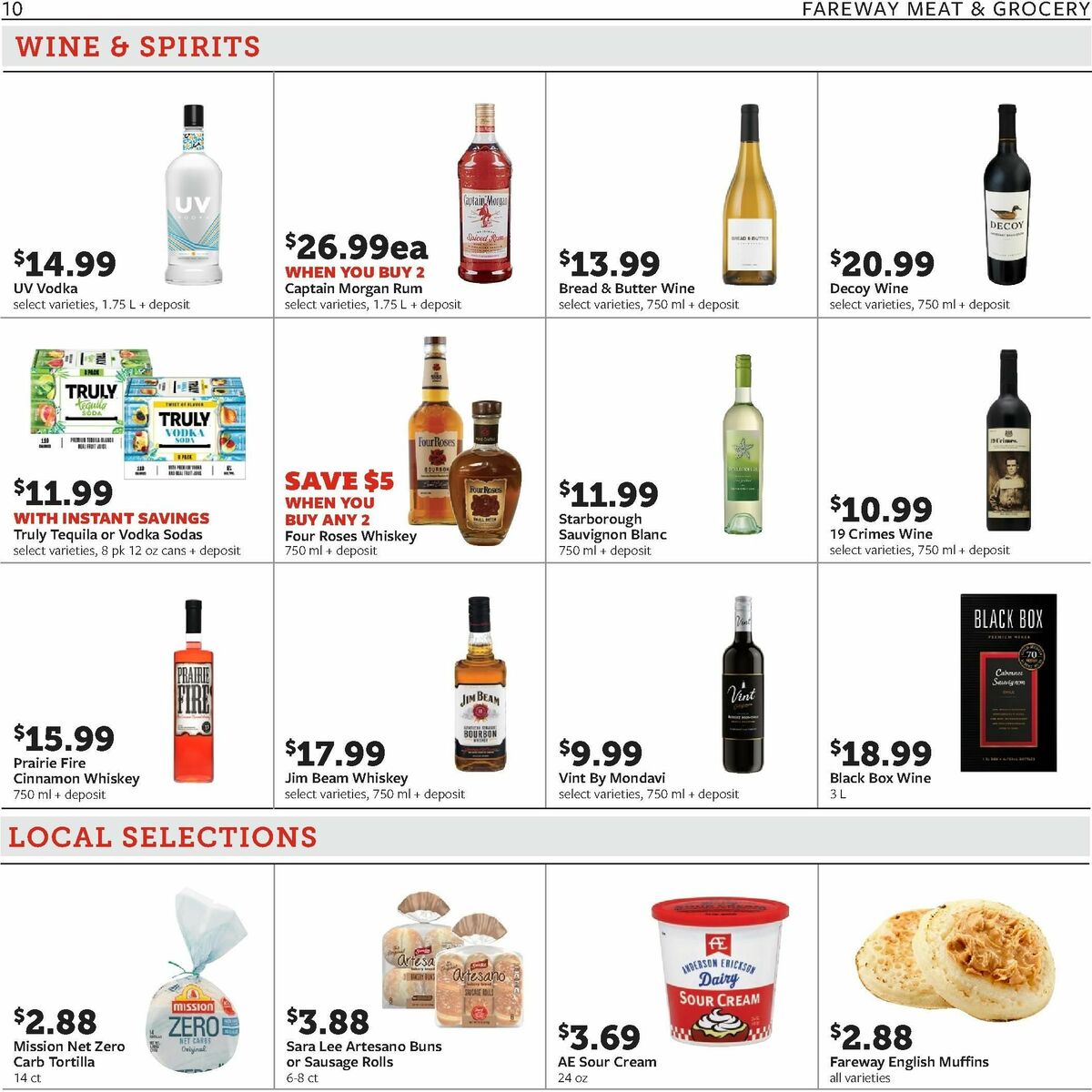 Fareway Weekly Ad from August 12