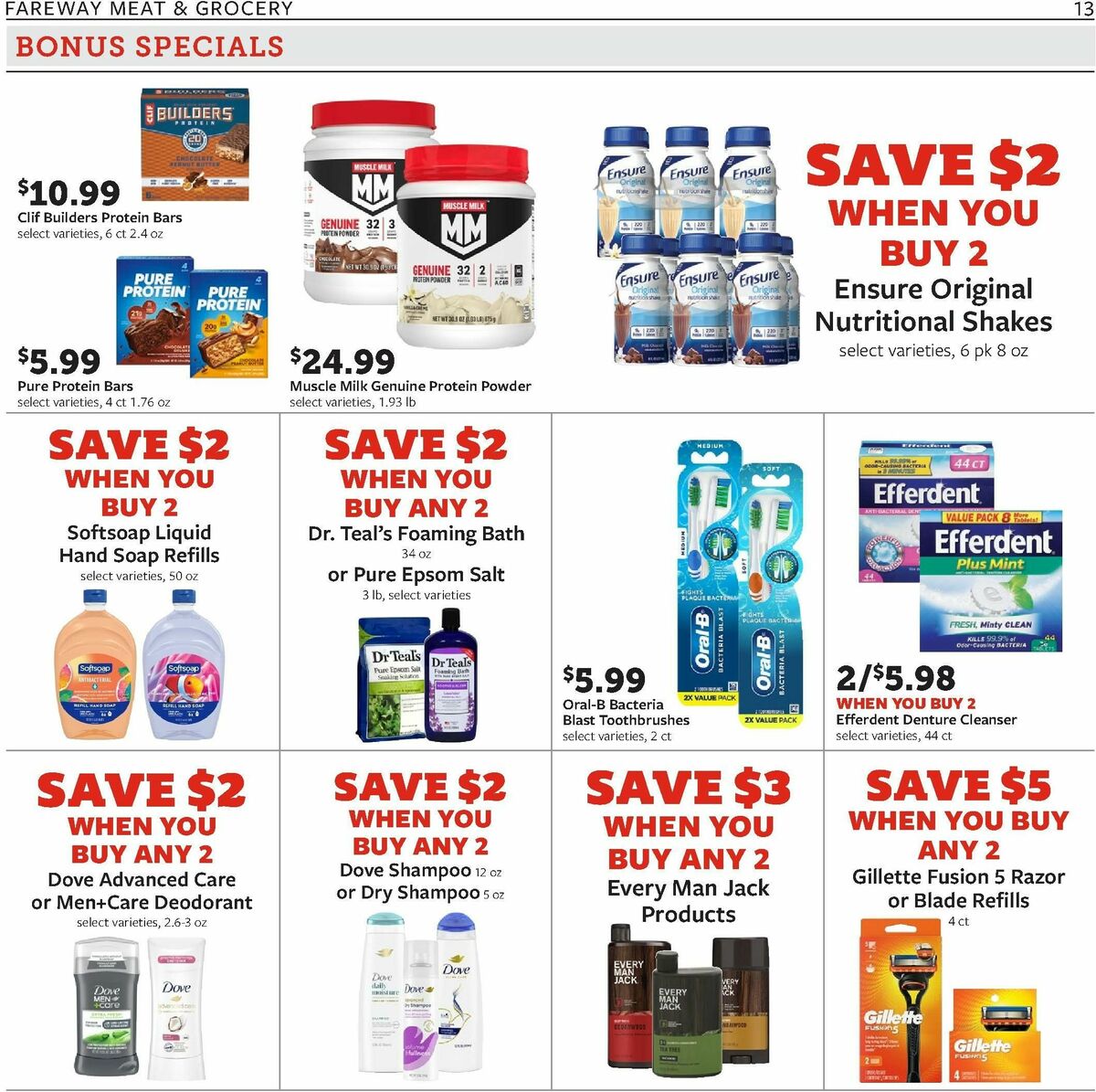 Fareway Weekly Ad from August 12