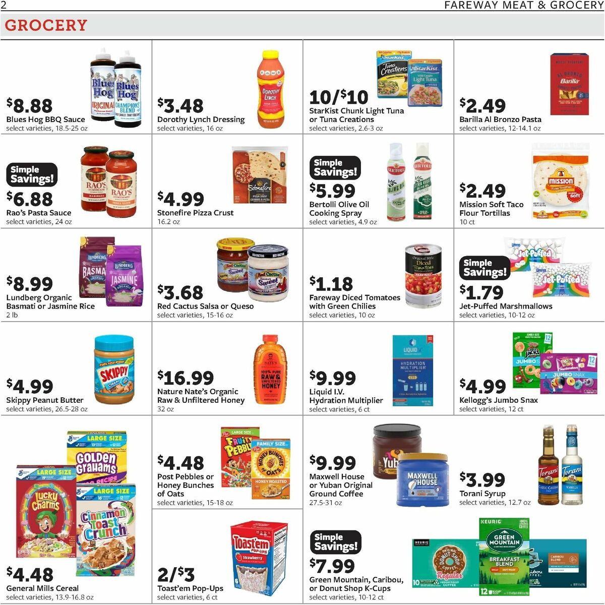 Fareway Weekly Ad from August 12