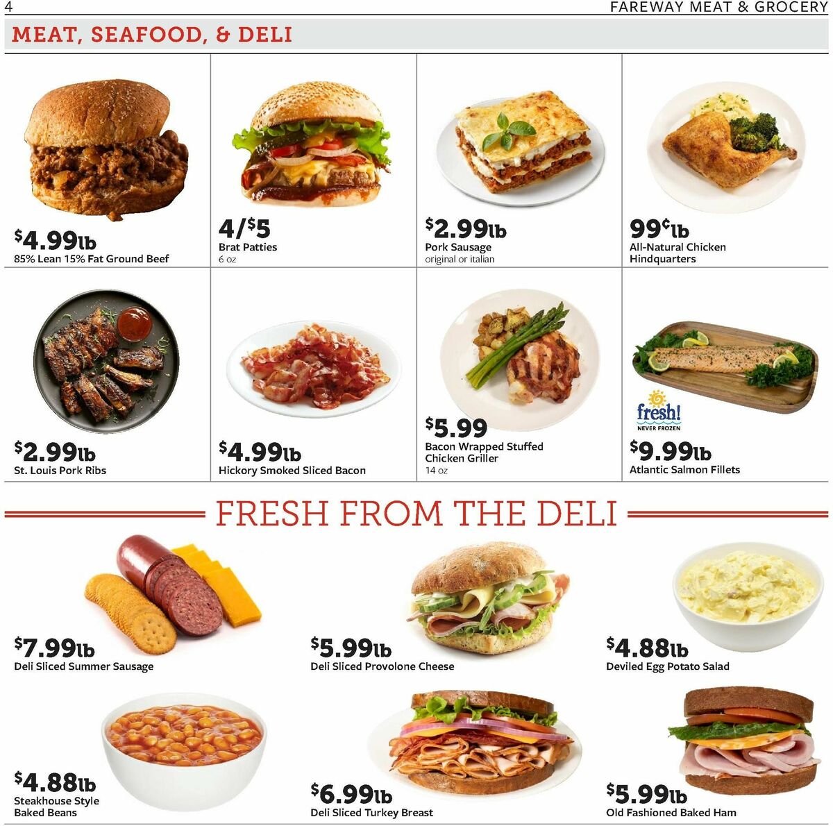 Fareway Weekly Ad from August 12