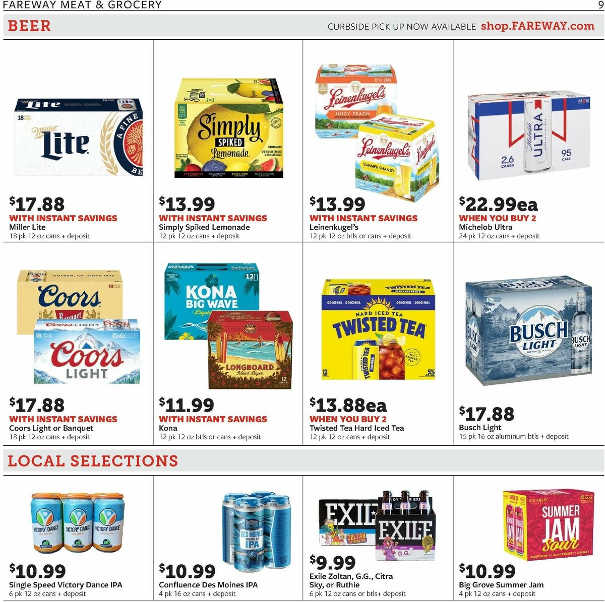 Fareway Weekly Ad from August 12