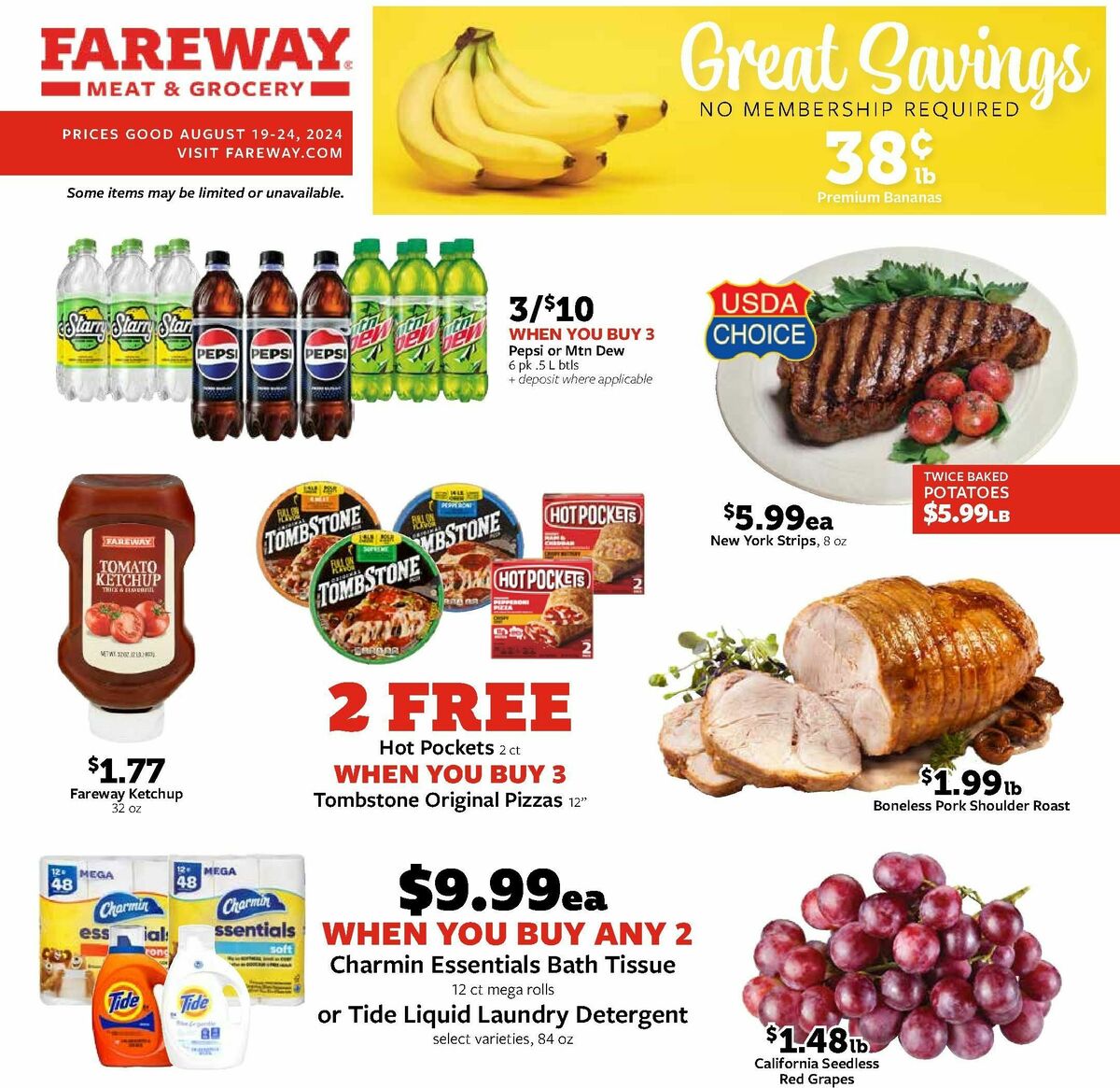 Fareway Weekly Ad from August 19