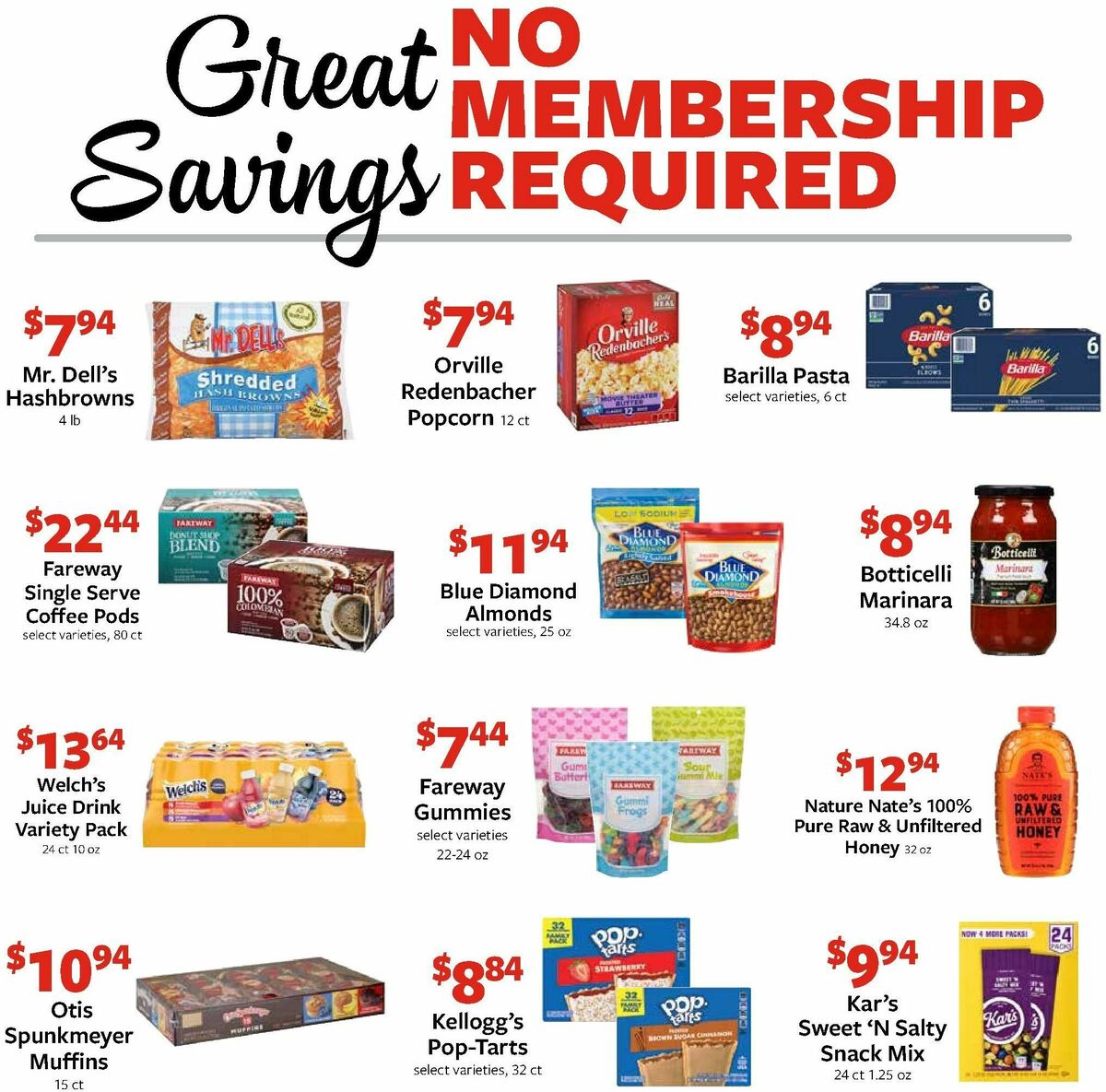 Fareway Weekly Ad from August 19