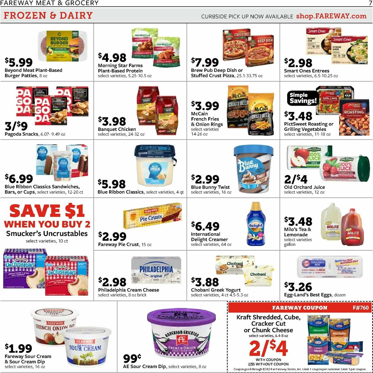 Fareway Weekly Ad from August 19