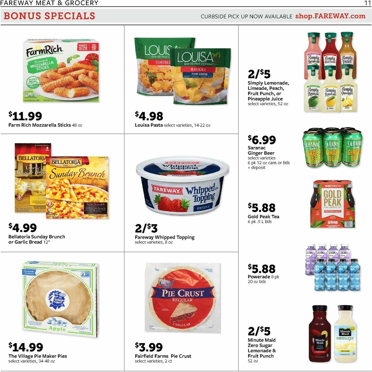 Fareway Weekly Ad from August 26