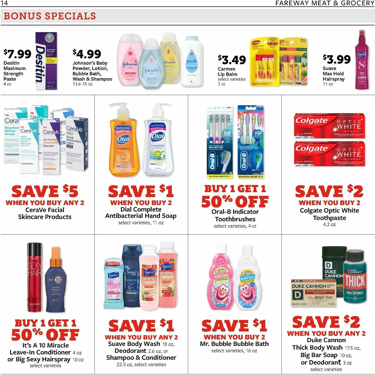 Fareway Weekly Ad from August 26