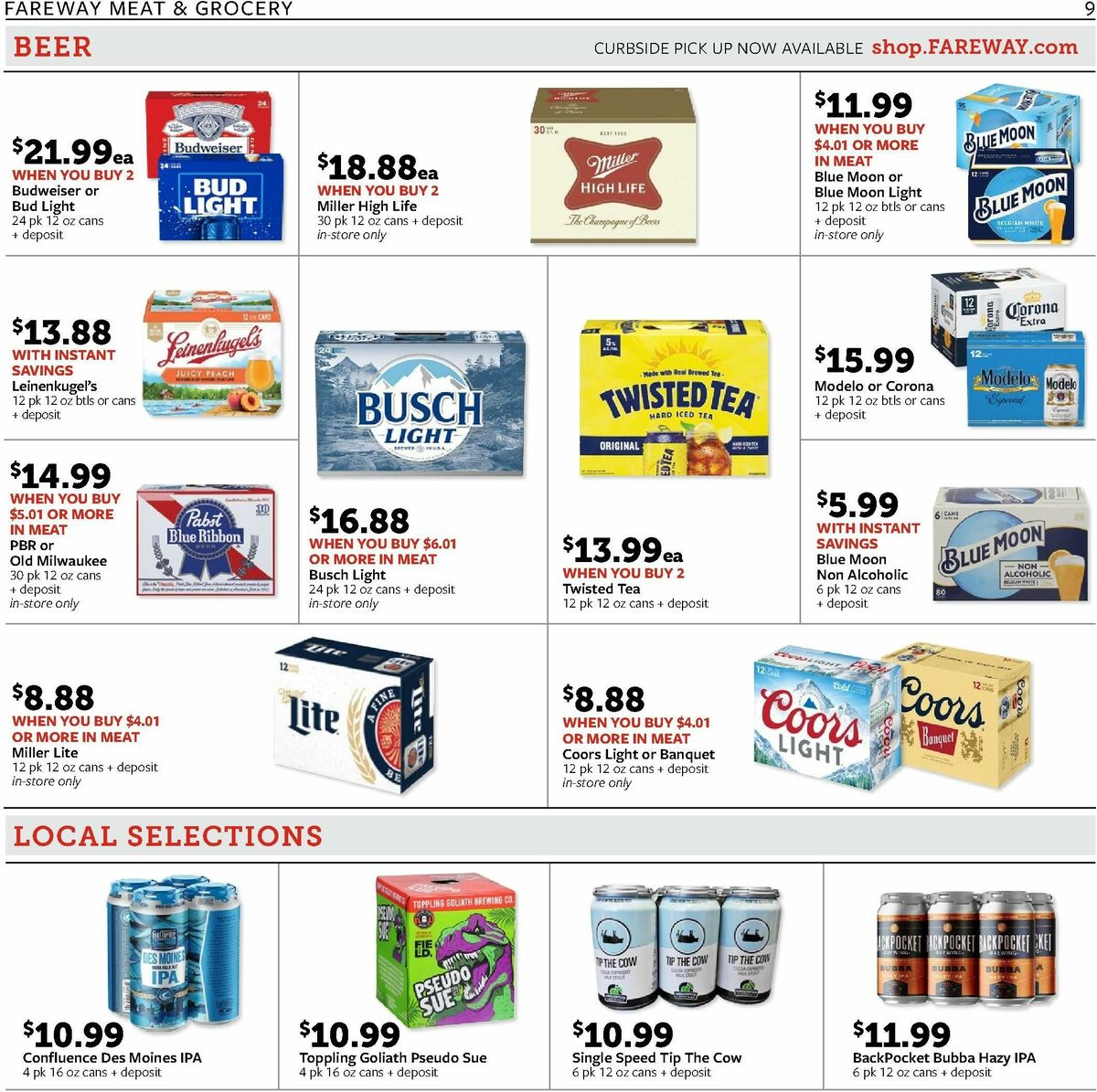 Fareway Weekly Ad from August 26