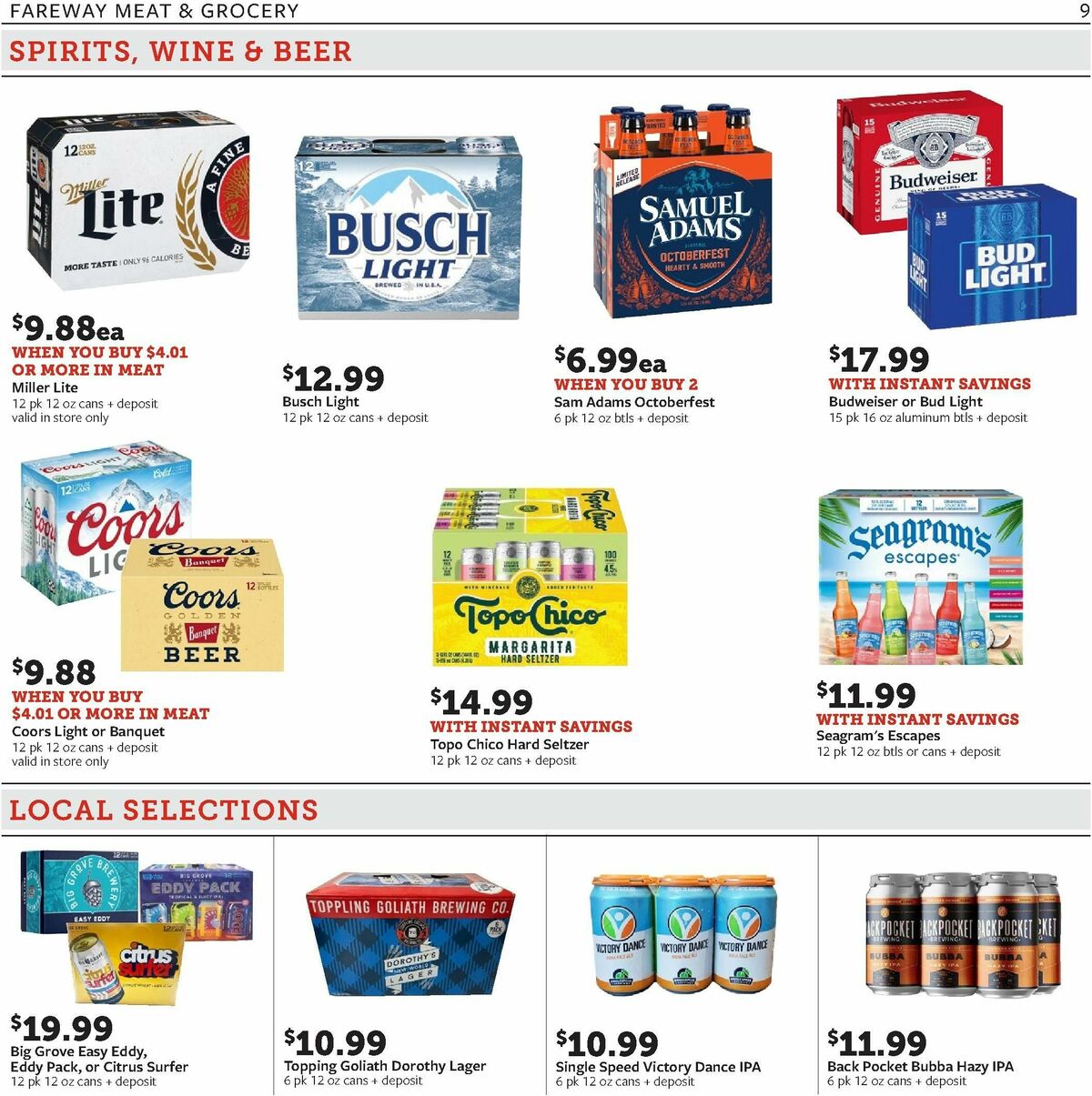 Fareway Weekly Ad from September 2