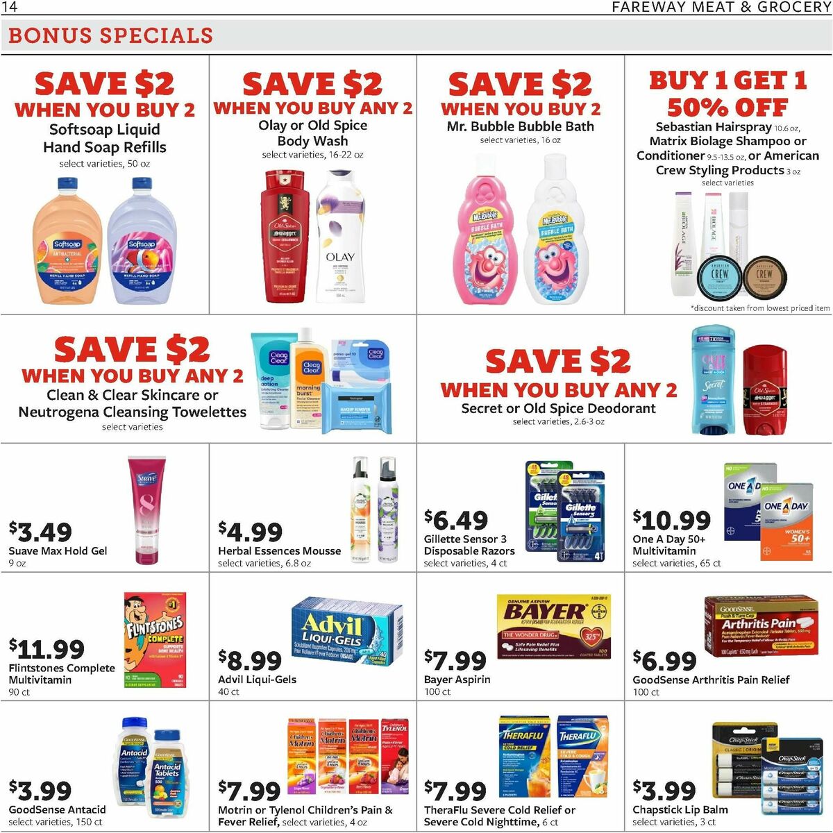 Fareway Weekly Ad from September 9