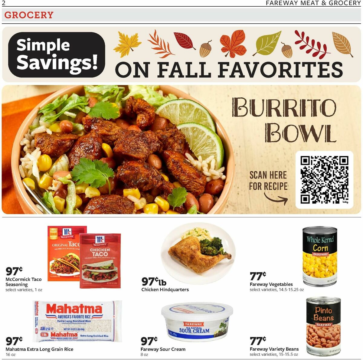 Fareway Weekly Ad from September 9