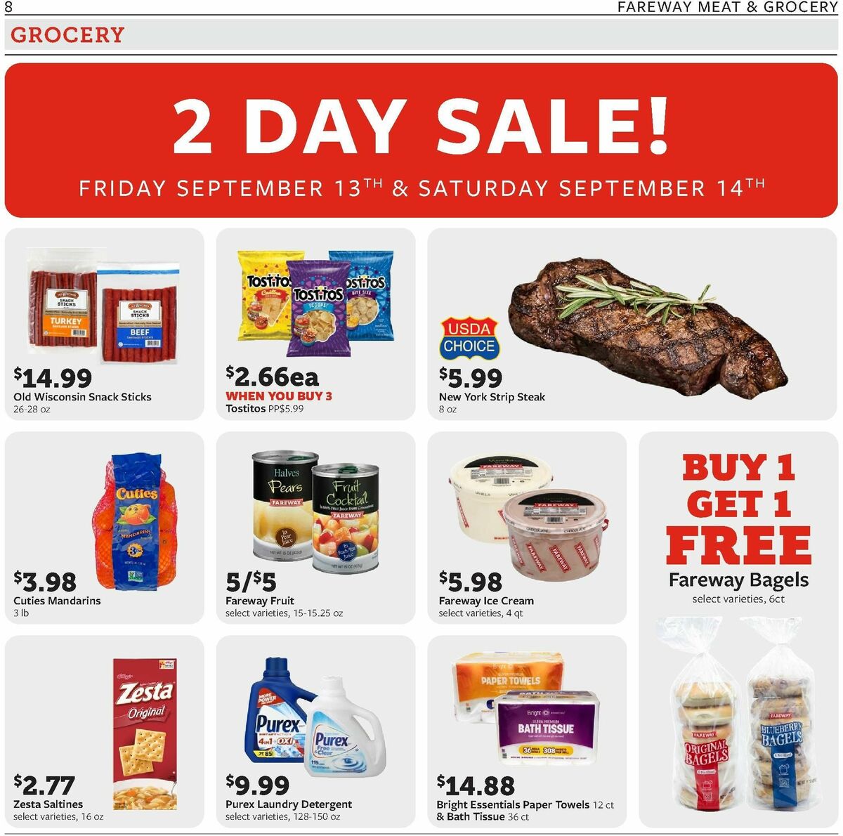 Fareway Weekly Ad from September 9