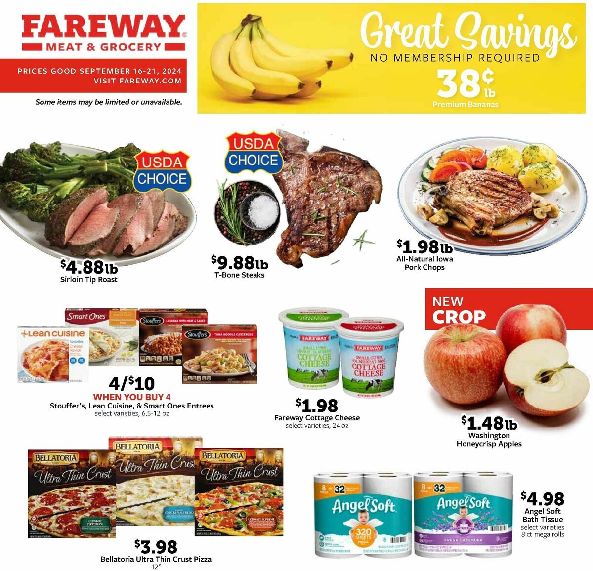 Fareway Weekly Ad from September 16