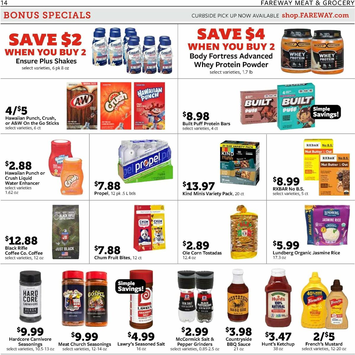 Fareway Weekly Ad from September 16