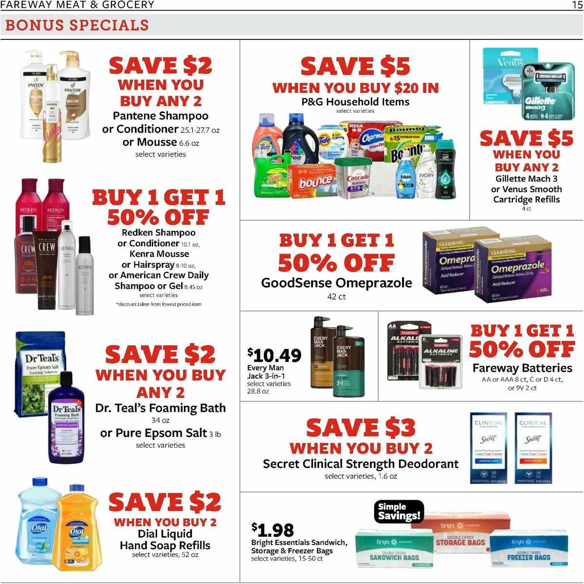 Fareway Weekly Ad from September 16