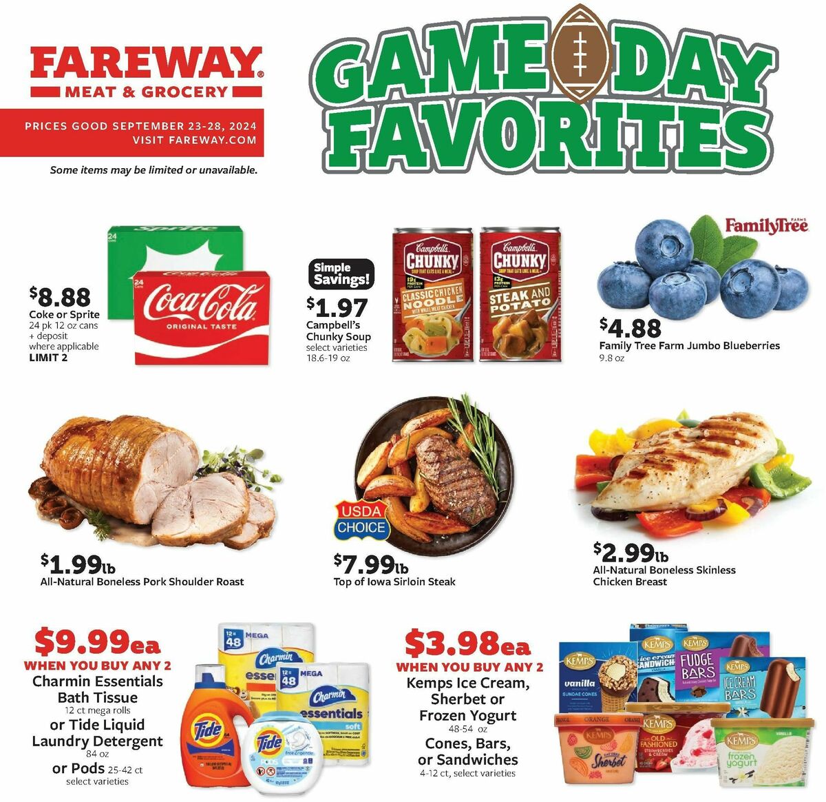 Fareway Weekly Ad from September 23