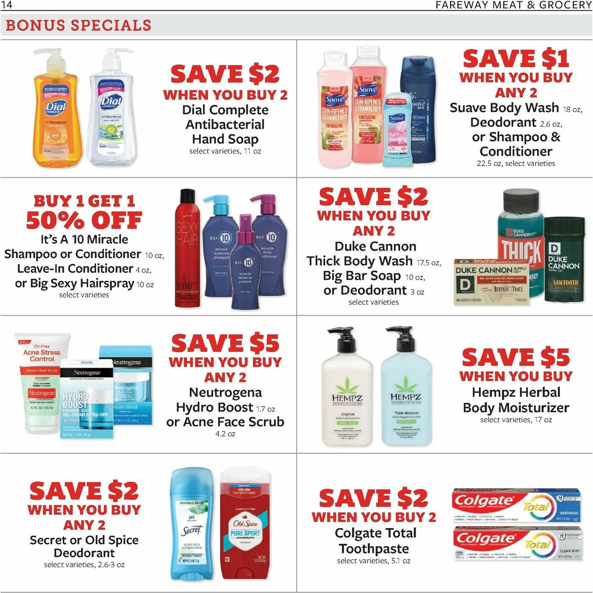 Fareway Weekly Ad from September 23