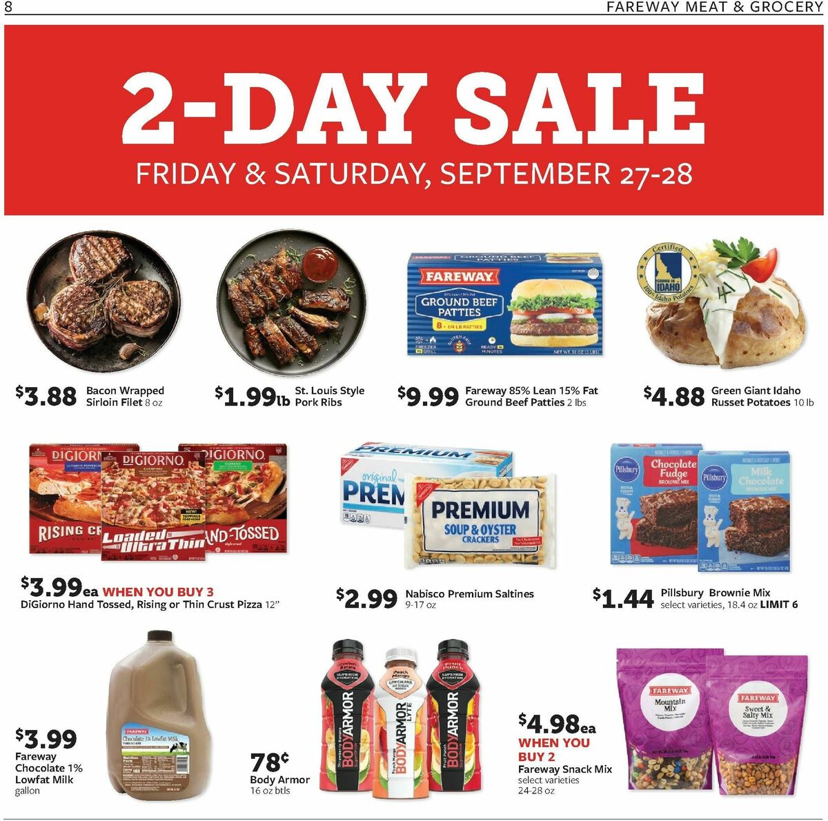 Fareway Weekly Ad from September 23