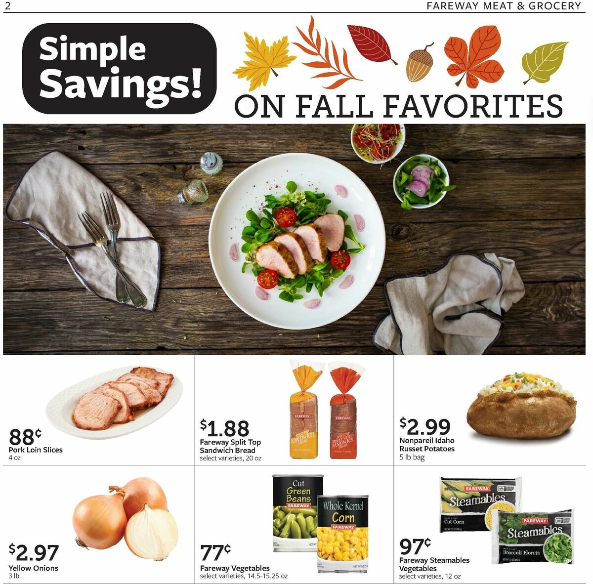 Fareway Weekly Ad from September 30