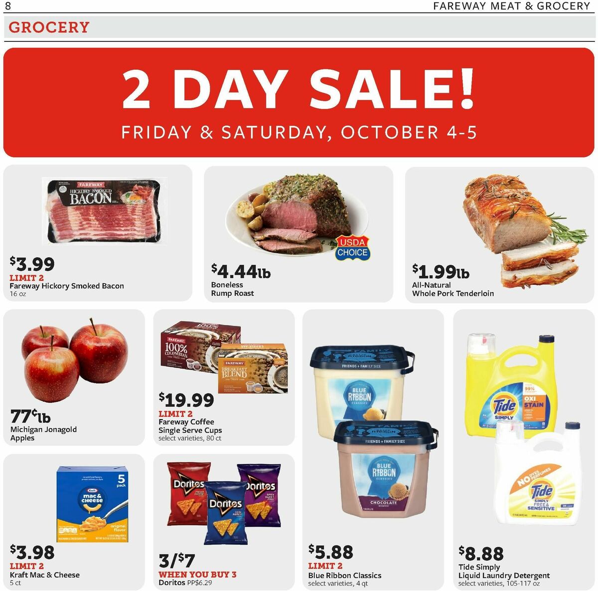 Fareway Weekly Ad from September 30