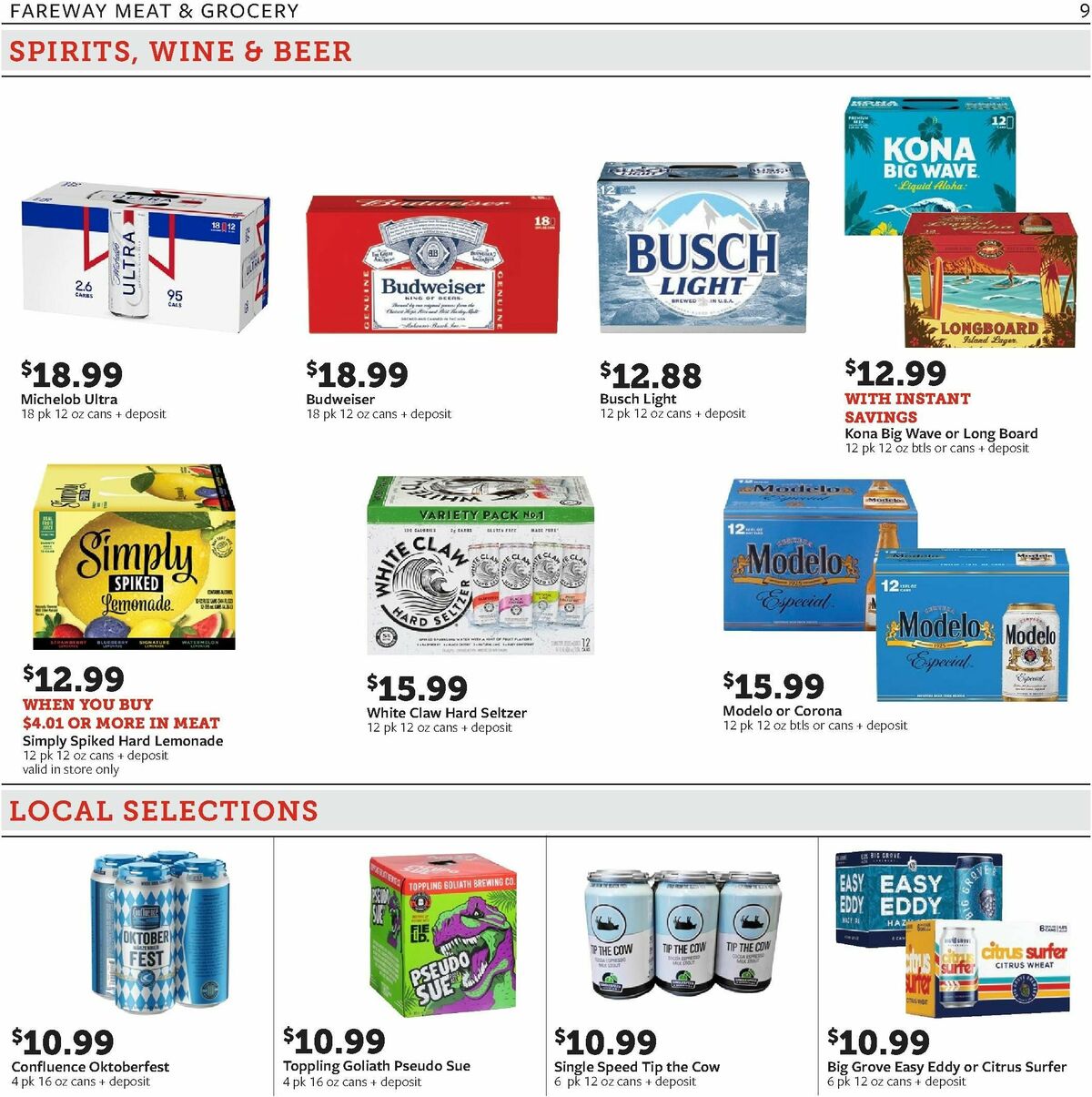 Fareway Weekly Ad from September 30