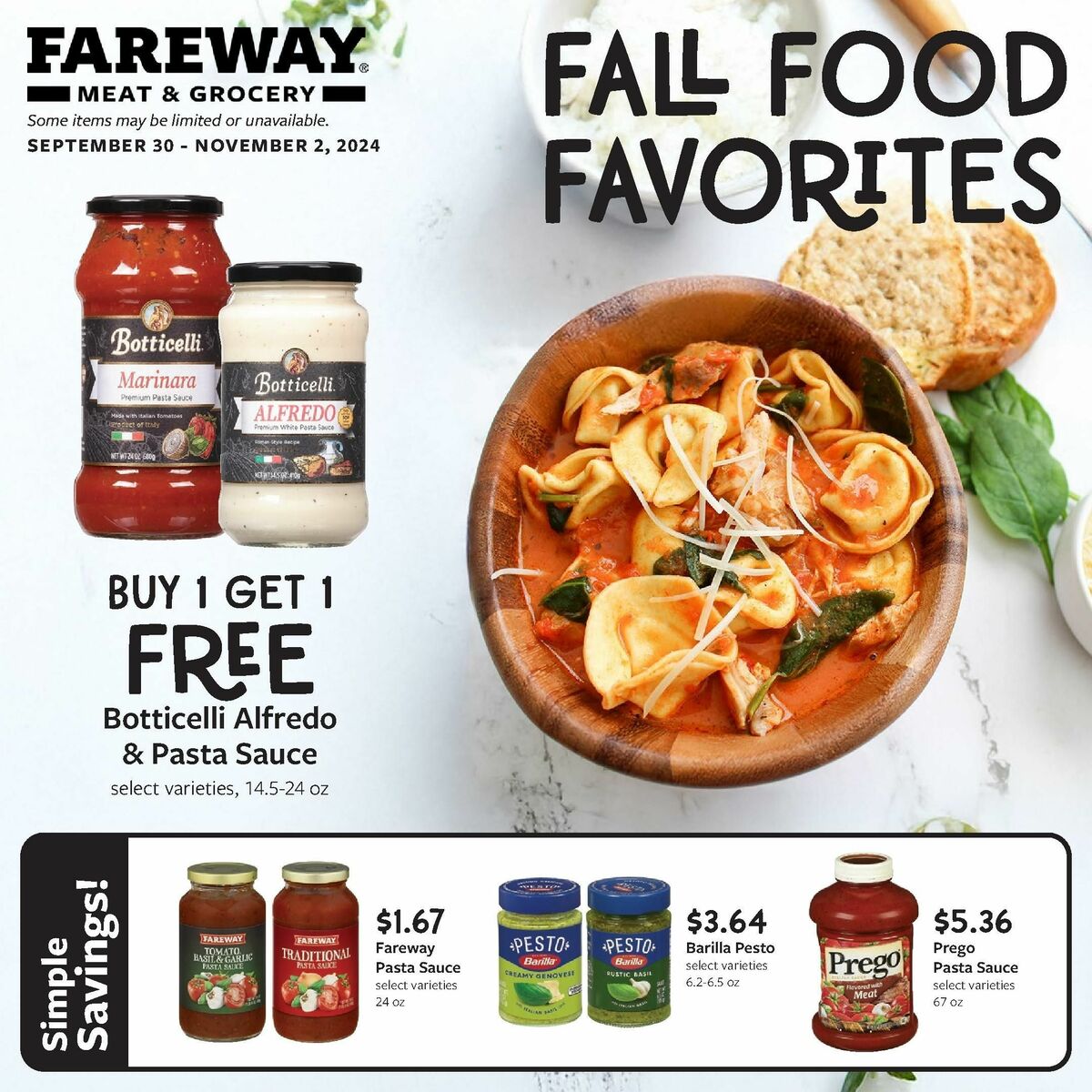 Fareway Monthly Ad Weekly Ad from September 30